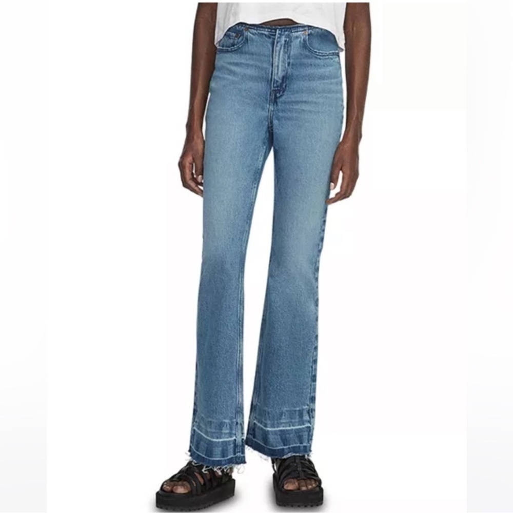 rag & bone
Peyton Mid Rise Bootcut Jeans in Misty